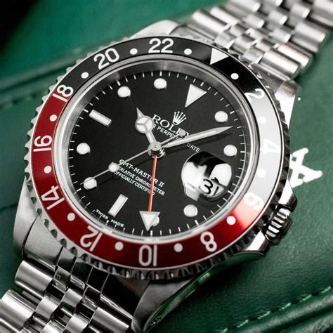 rolex gmt master ii coca cola|rolex coke gmt for sale.